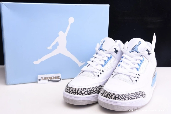 Official Maikesneakers CT8532-104 Air UNC Jordan 3 0630